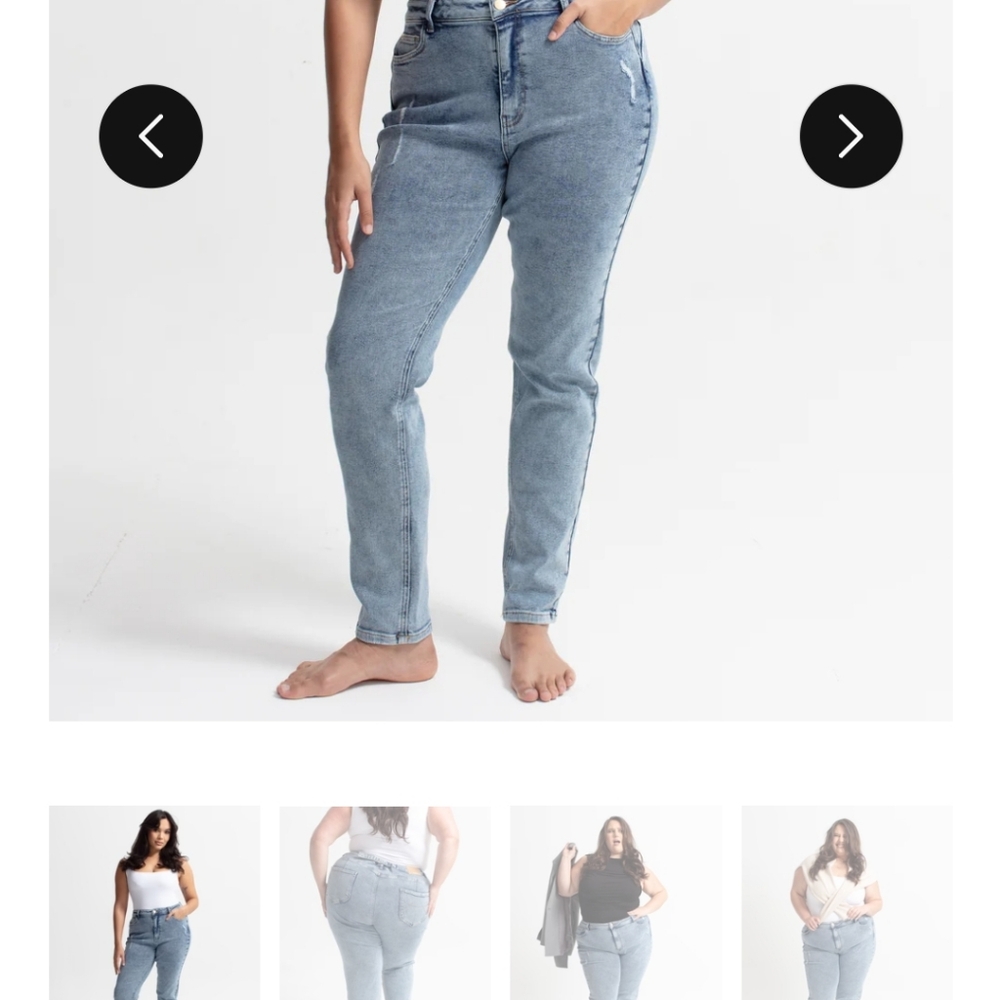 Ambela slim fit mom strech jeans